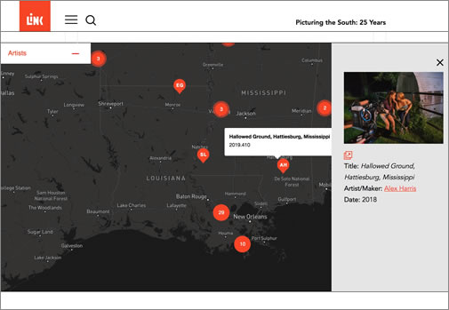 screenshot of an interactive data visualization.